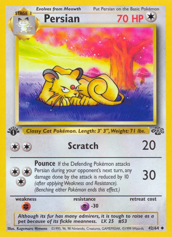 Image of the card Persian