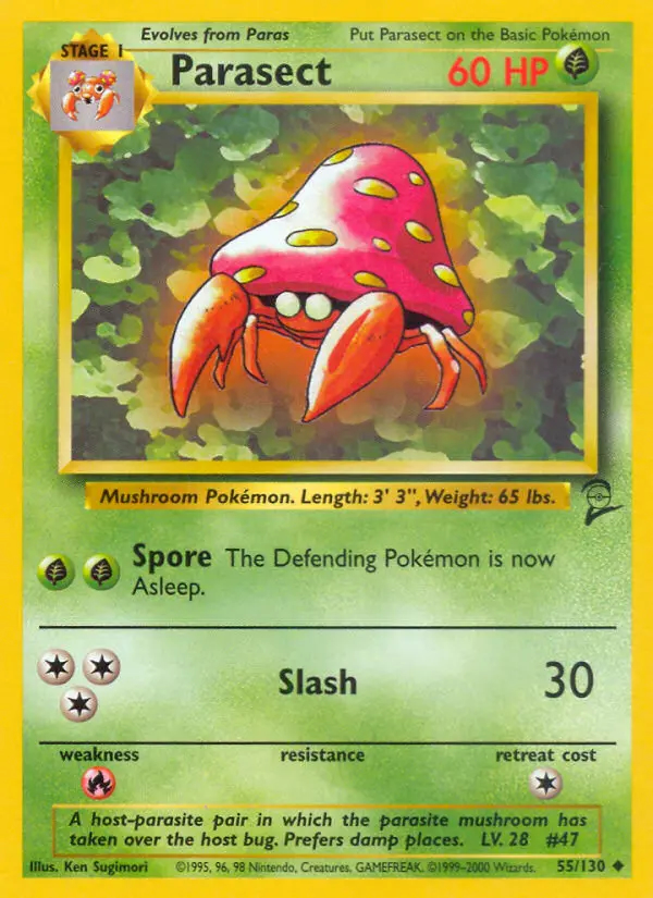 Image of the card Parasect