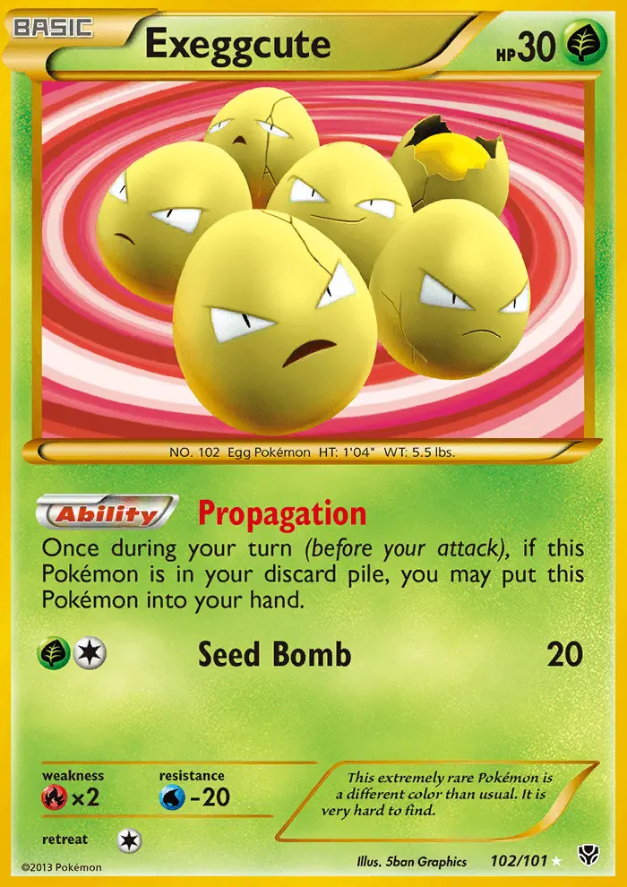 Image of the card Exeggcute