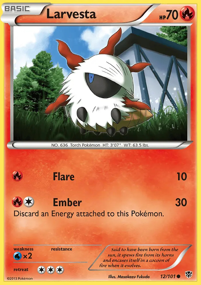 Image of the card Larvesta