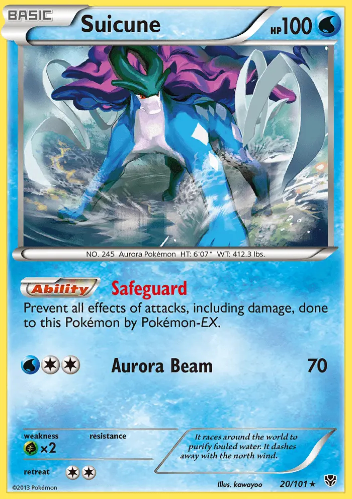 Image of the card Suicune