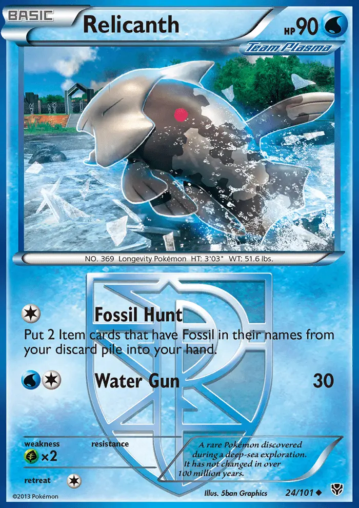 Image of the card Relicanth