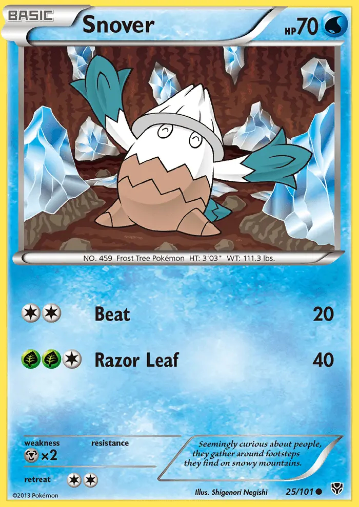 Image of the card Snover