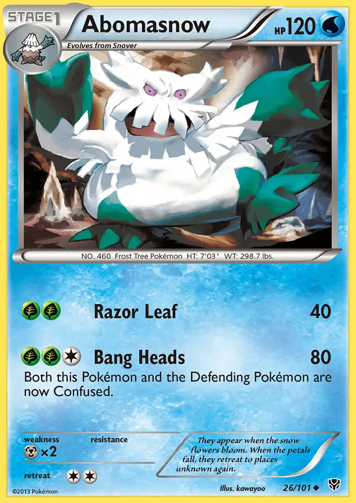 Image of the card Abomasnow