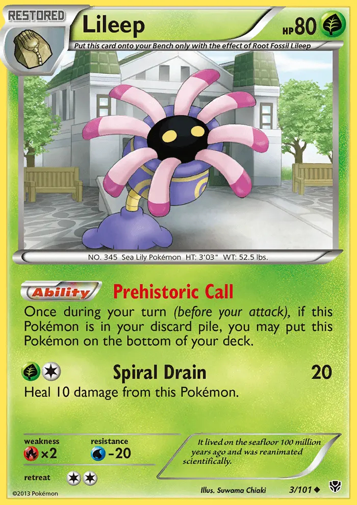 Image of the card Lileep