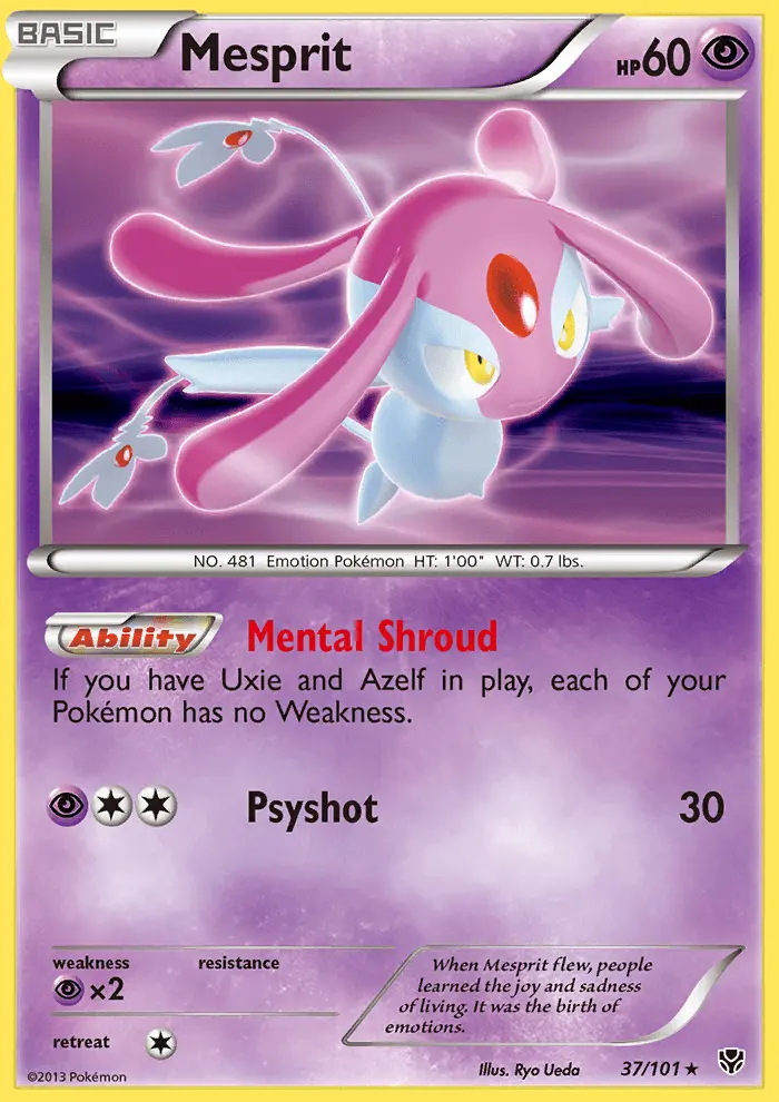 Image of the card Mesprit
