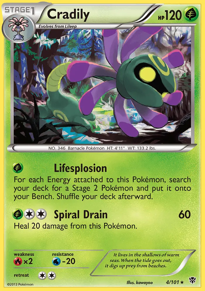 Image of the card Cradily