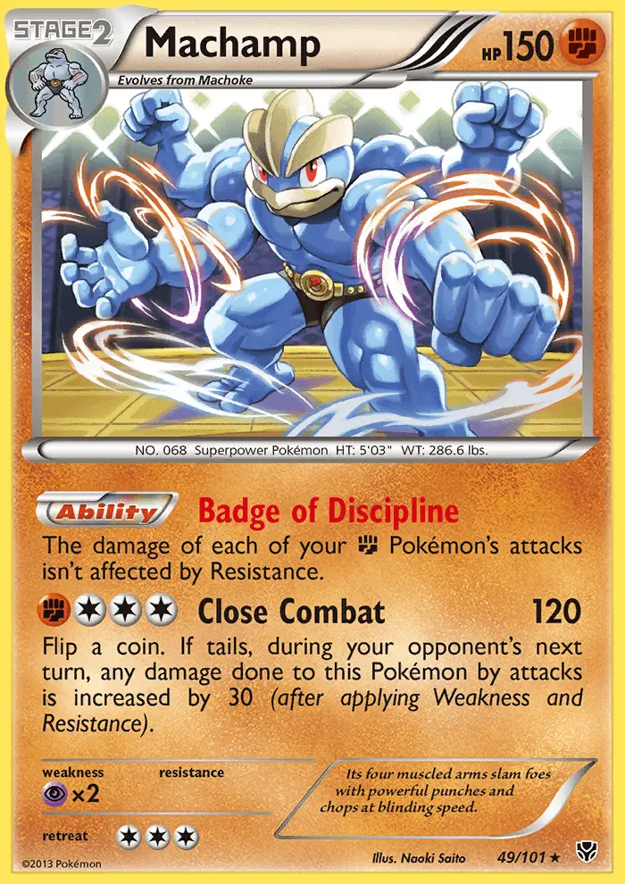 Image of the card Machamp