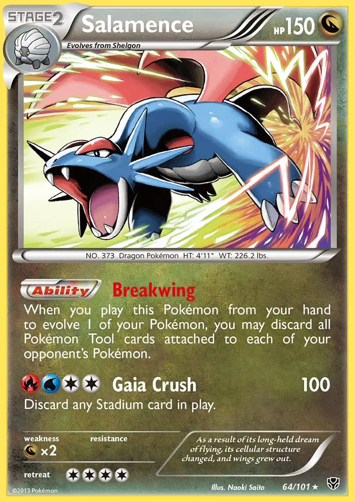 Image of the card Salamence