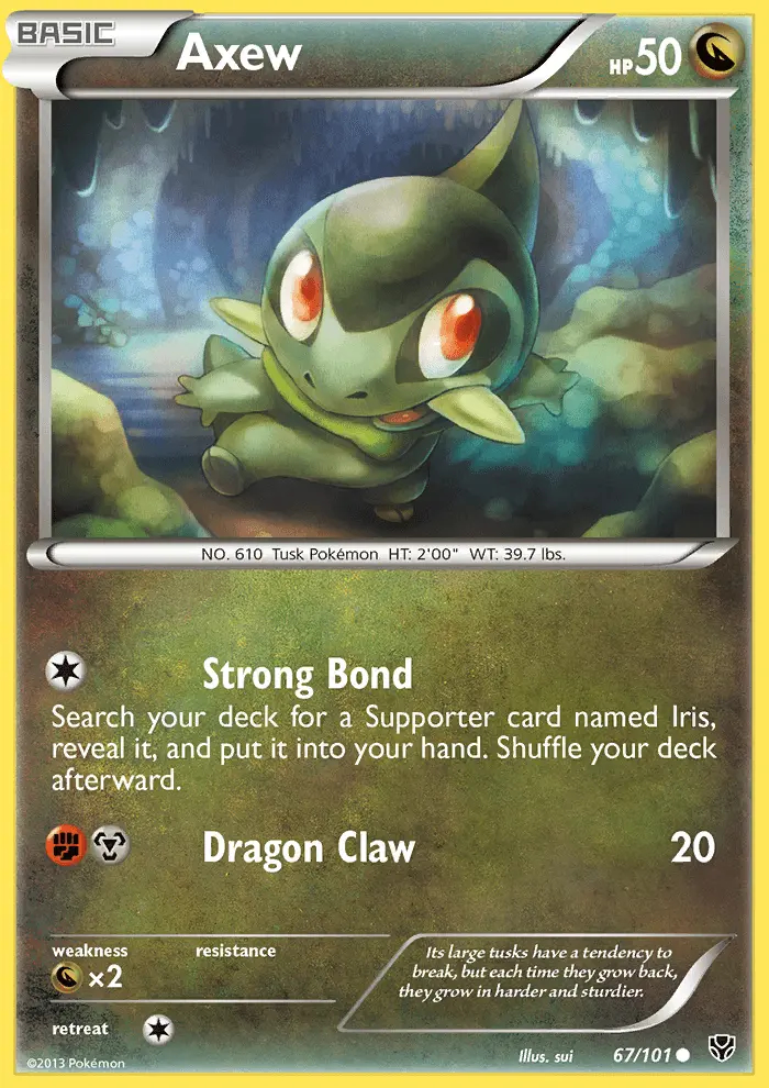 Image of the card Axew