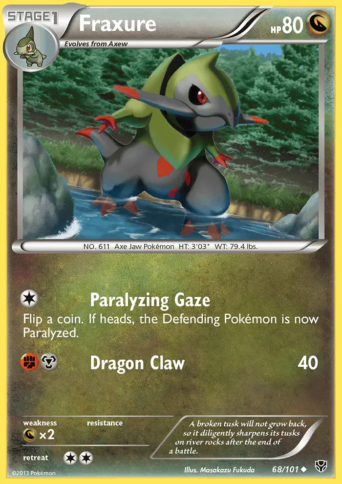 Image of the card Fraxure
