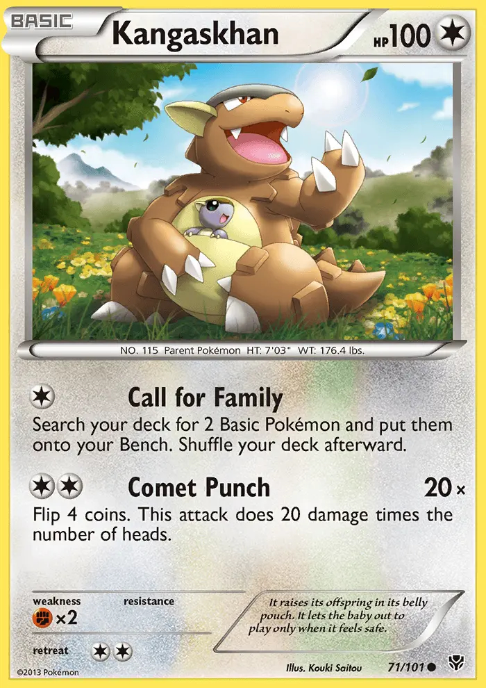 Image of the card Kangaskhan
