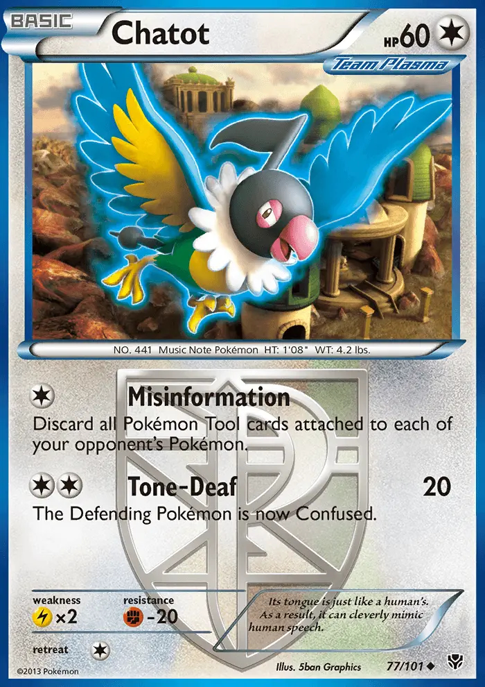 Image of the card Chatot