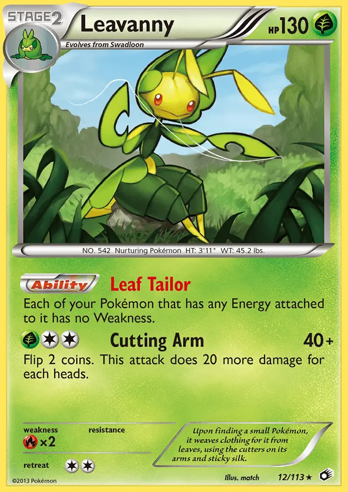 Image of the card Leavanny