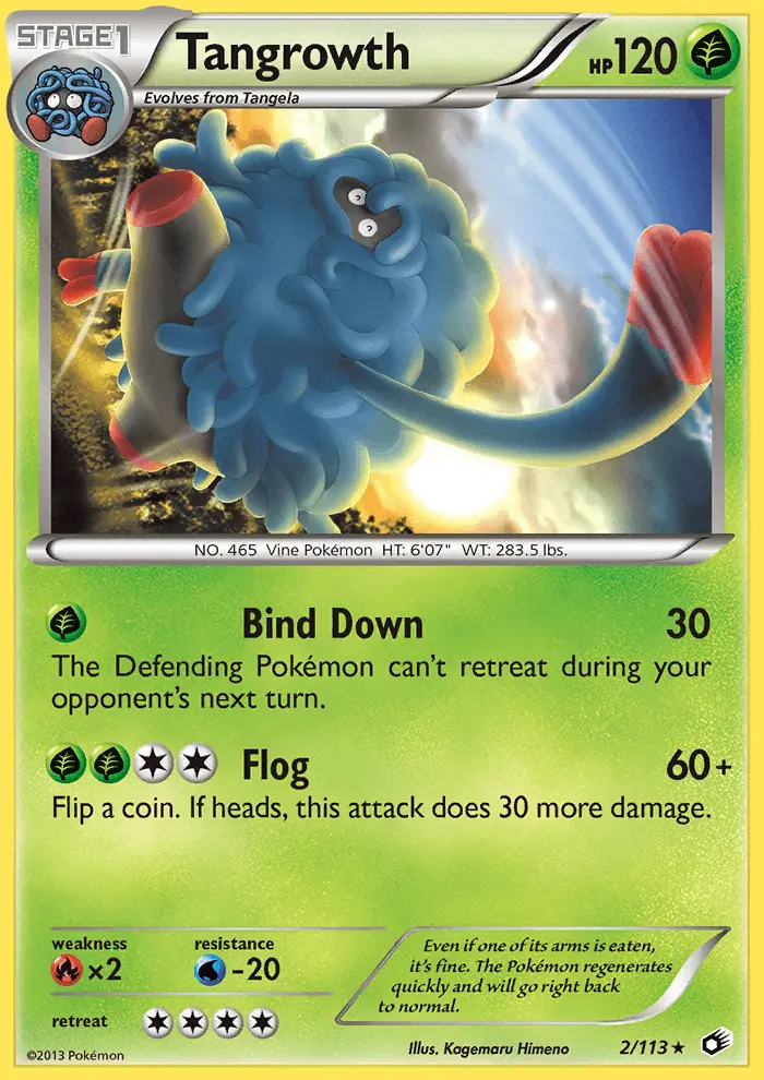 Image of the card Tangrowth
