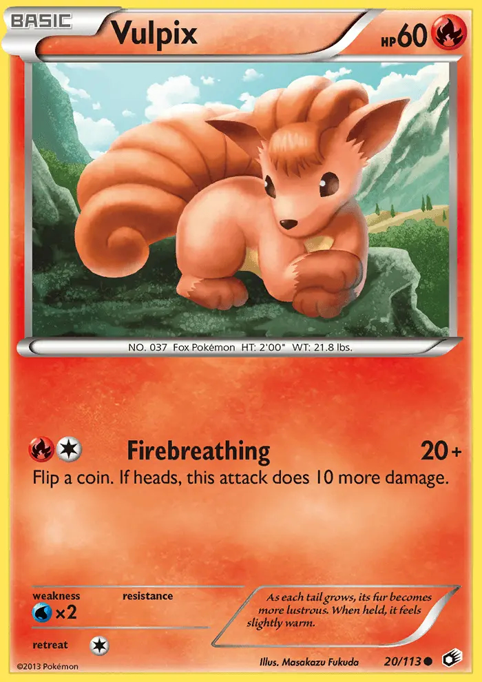 Image of the card Vulpix