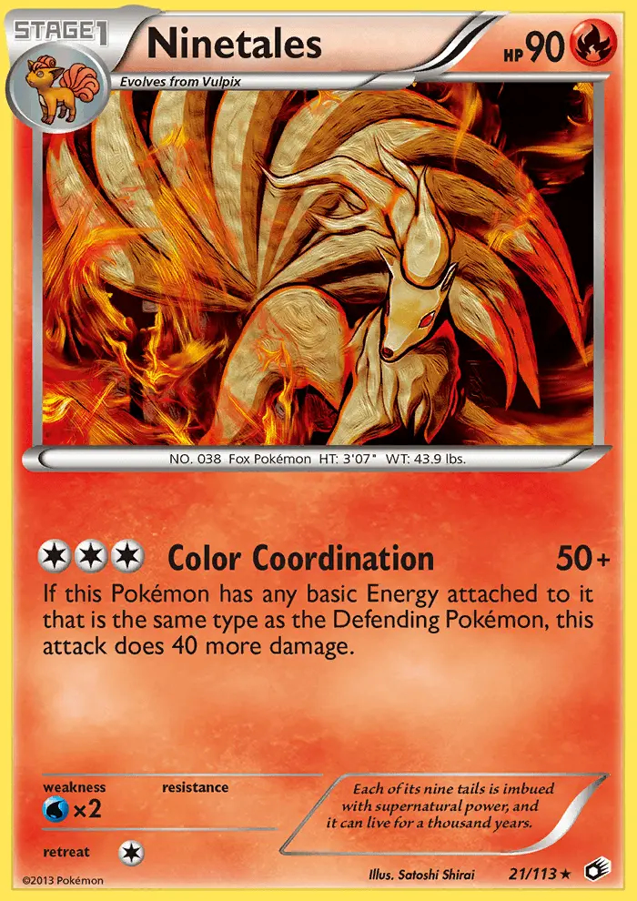 Image of the card Ninetales