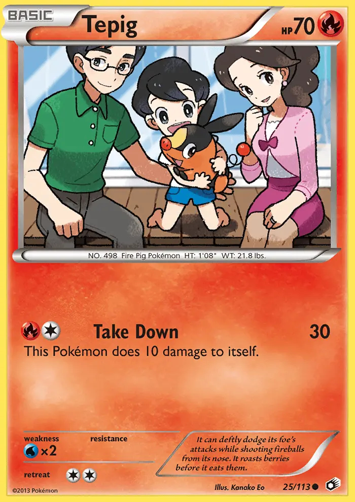 Image of the card Tepig