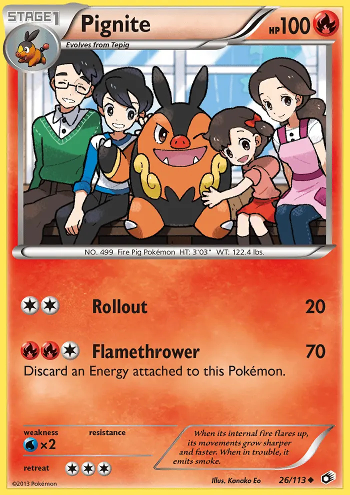 Image of the card Pignite