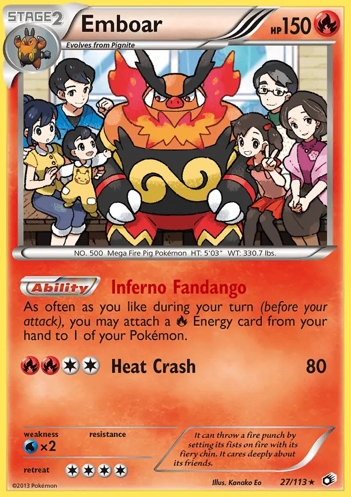 Image of the card Emboar