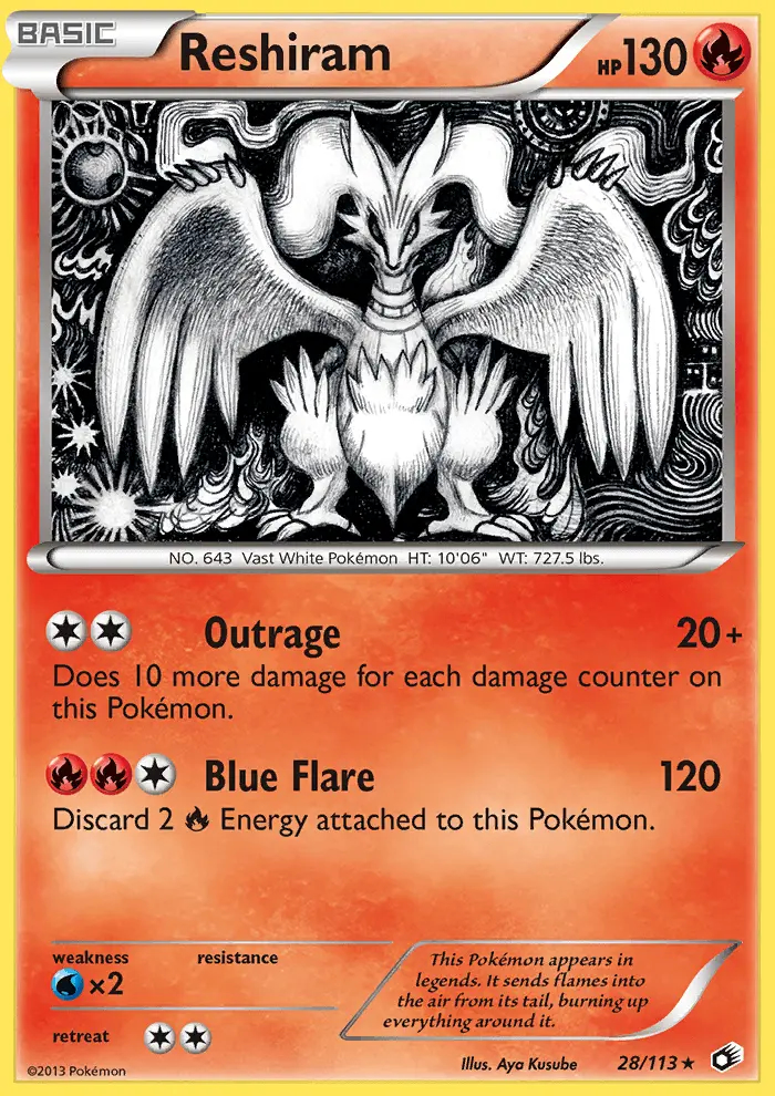 Image of the card Reshiram