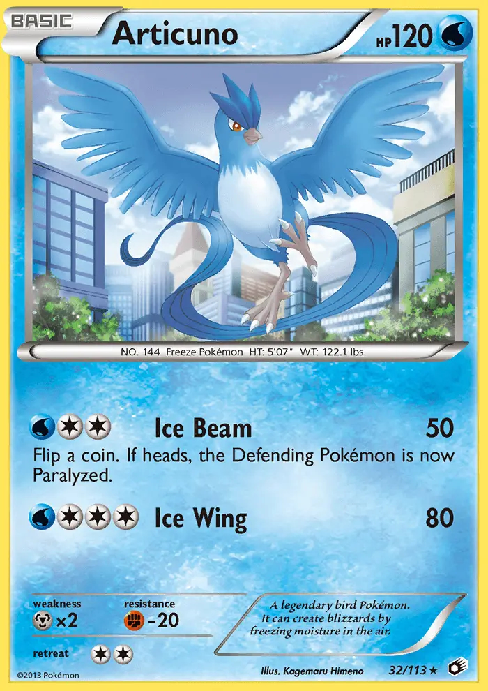 Image of the card Articuno