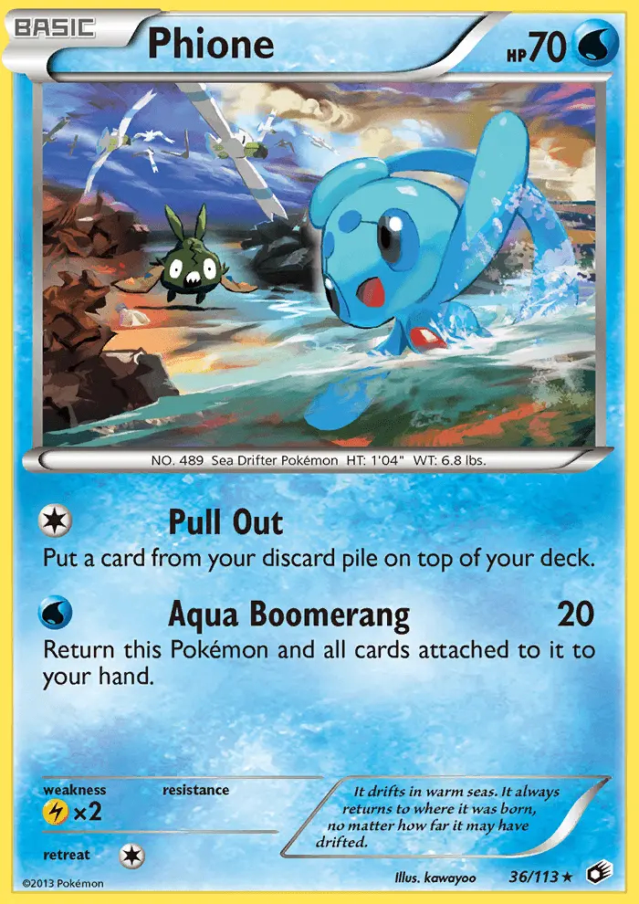 Image of the card Phione