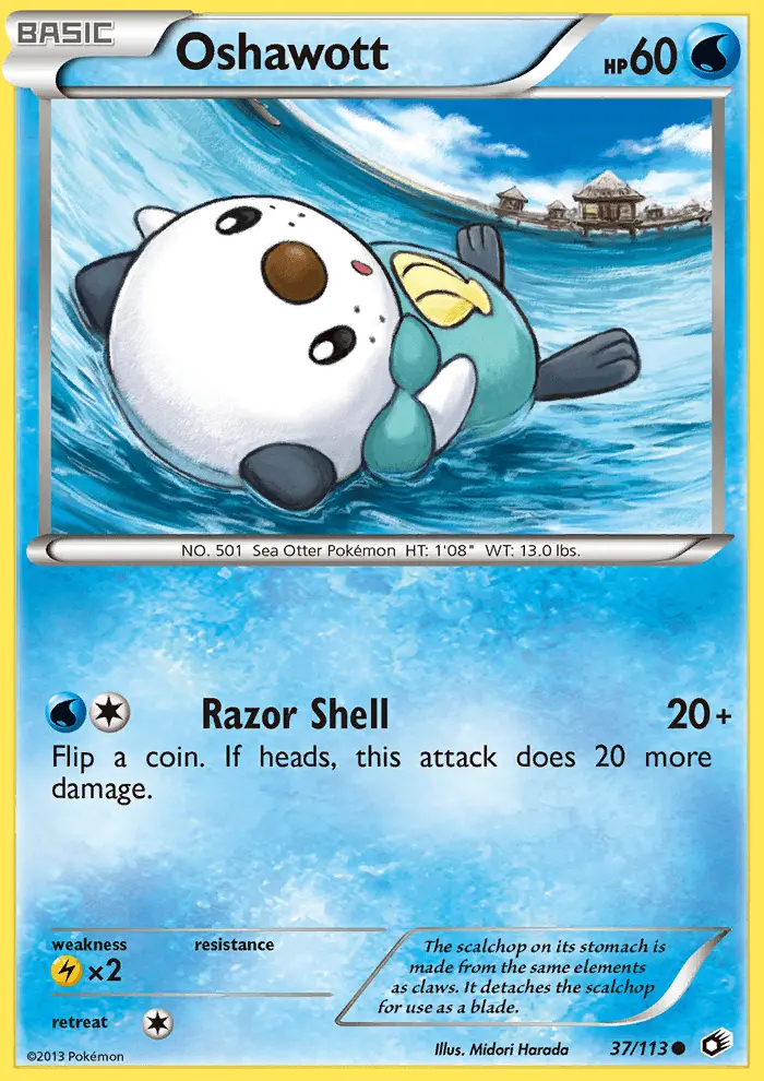 Image of the card Oshawott