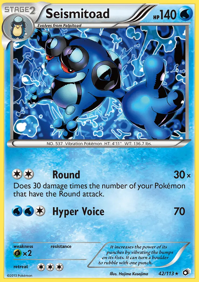 Image of the card Seismitoad
