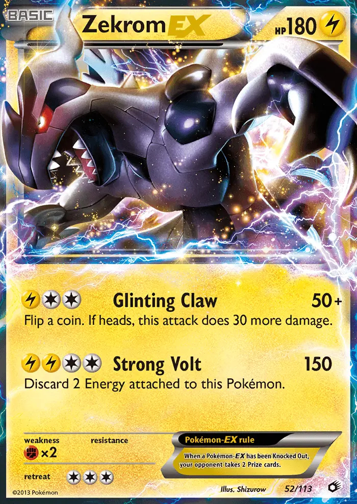 Image of the card Zekrom-EX