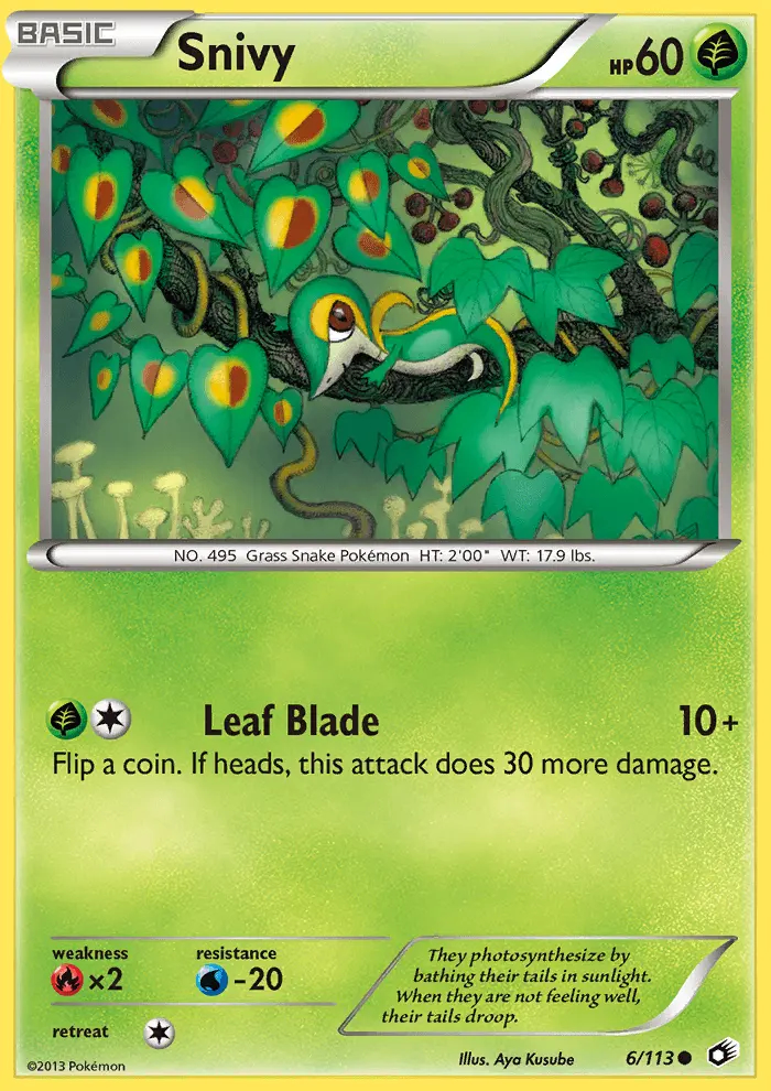 Image of the card Snivy