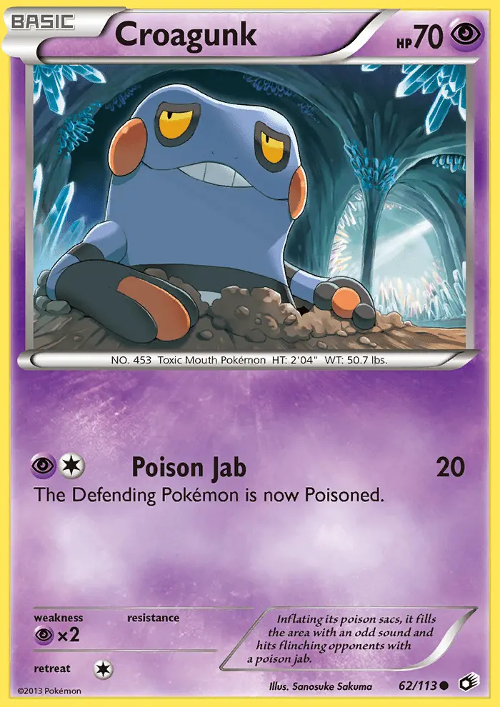 Image of the card Croagunk