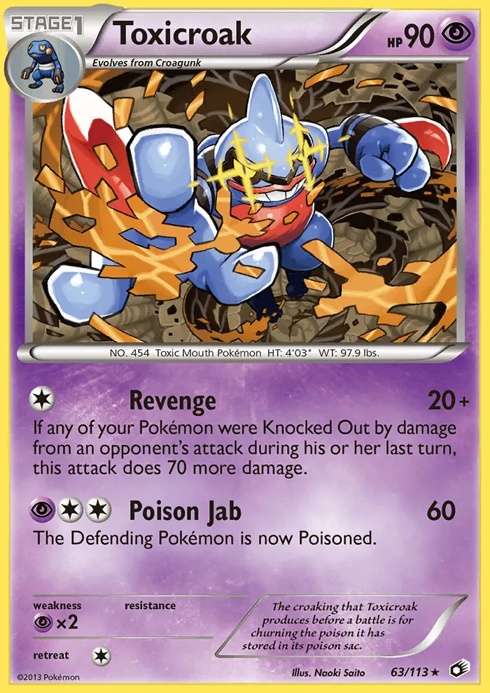 Image of the card Toxicroak