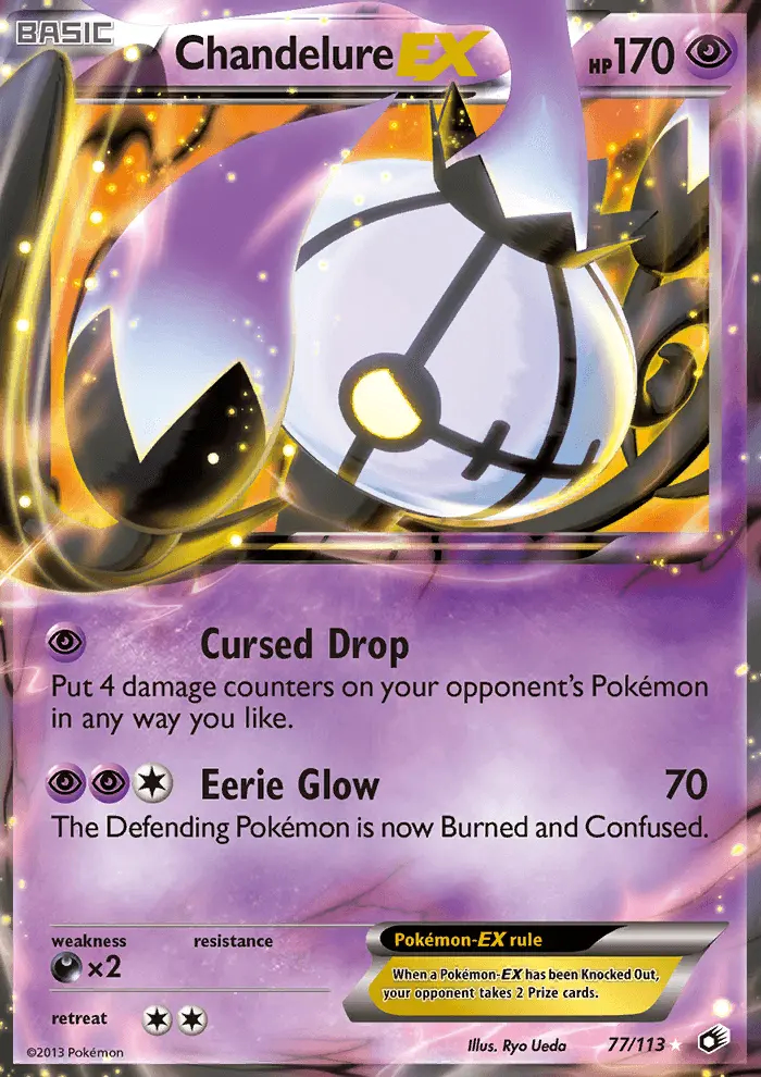 Image of the card Chandelure-EX