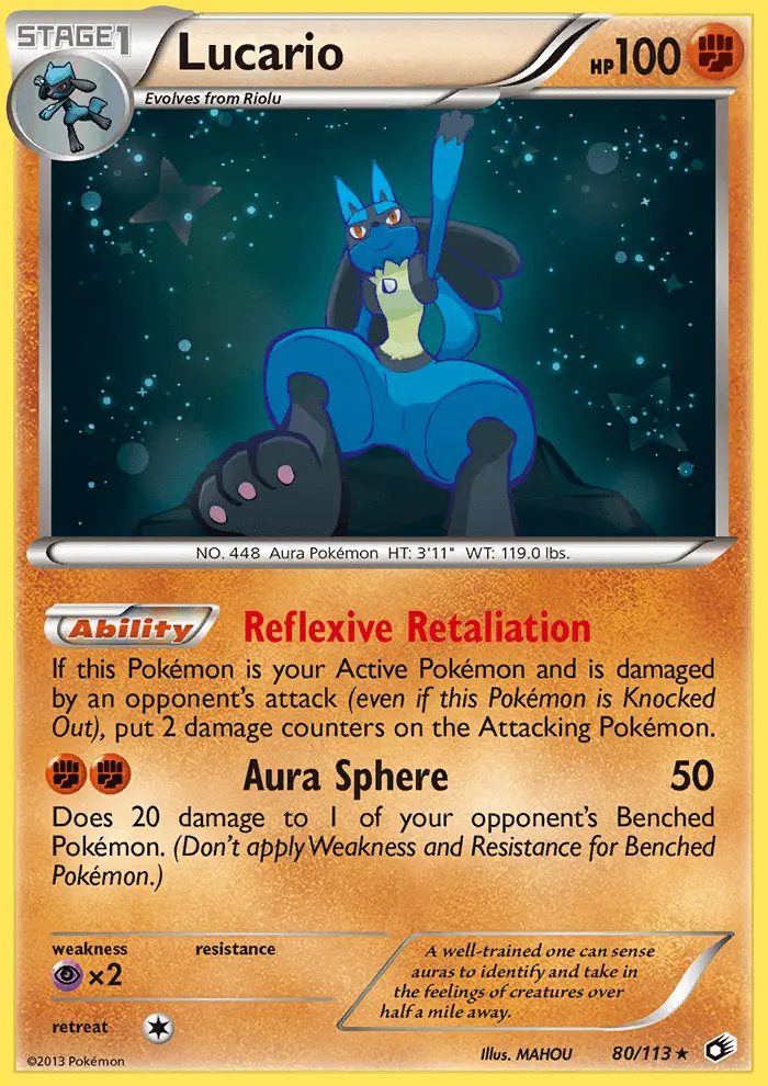 Image of the card Lucario
