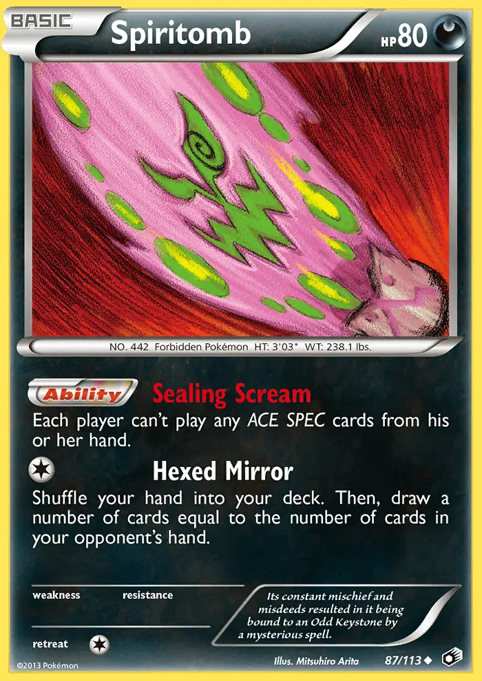 Image of the card Spiritomb