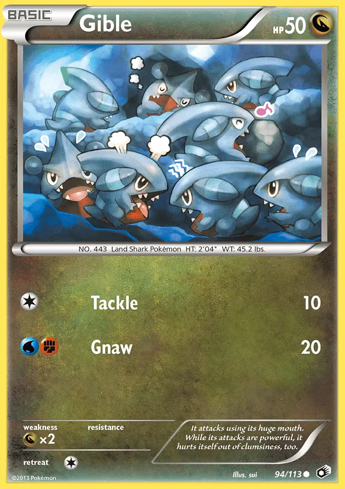 Image of the card Gible