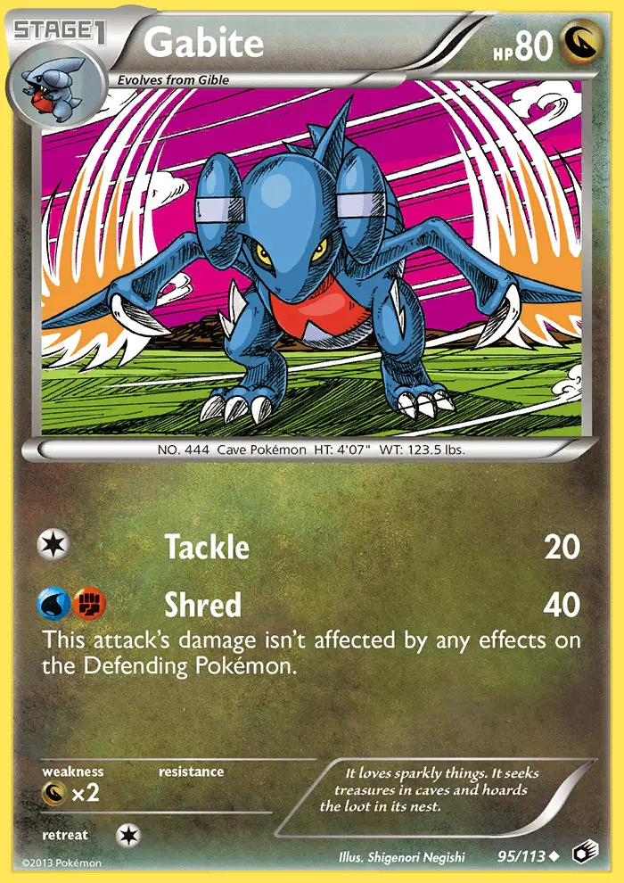 Image of the card Gabite
