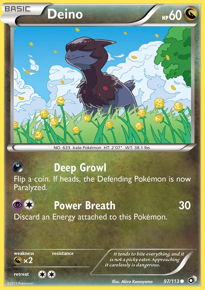 Image of the card Deino