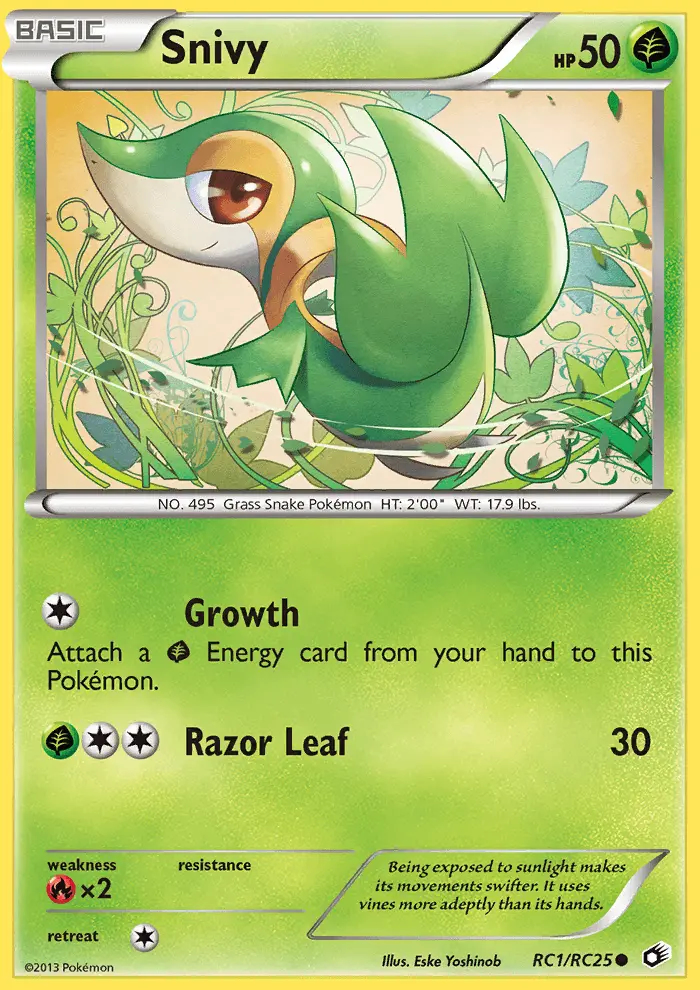 Image of the card Snivy
