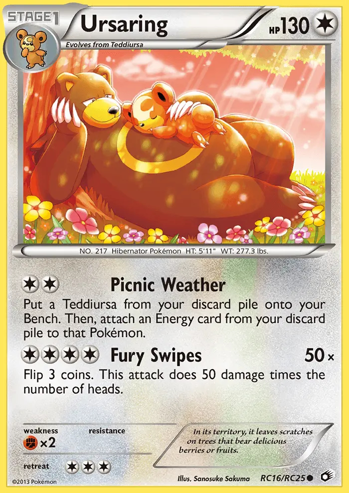 Image of the card Ursaring