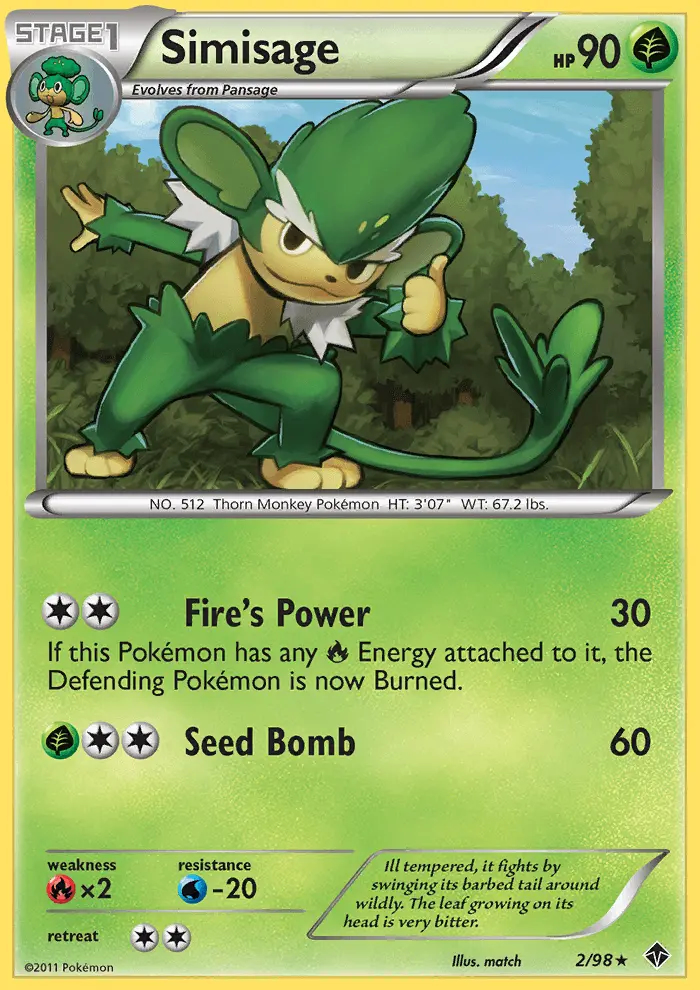 Image of the card Simisage