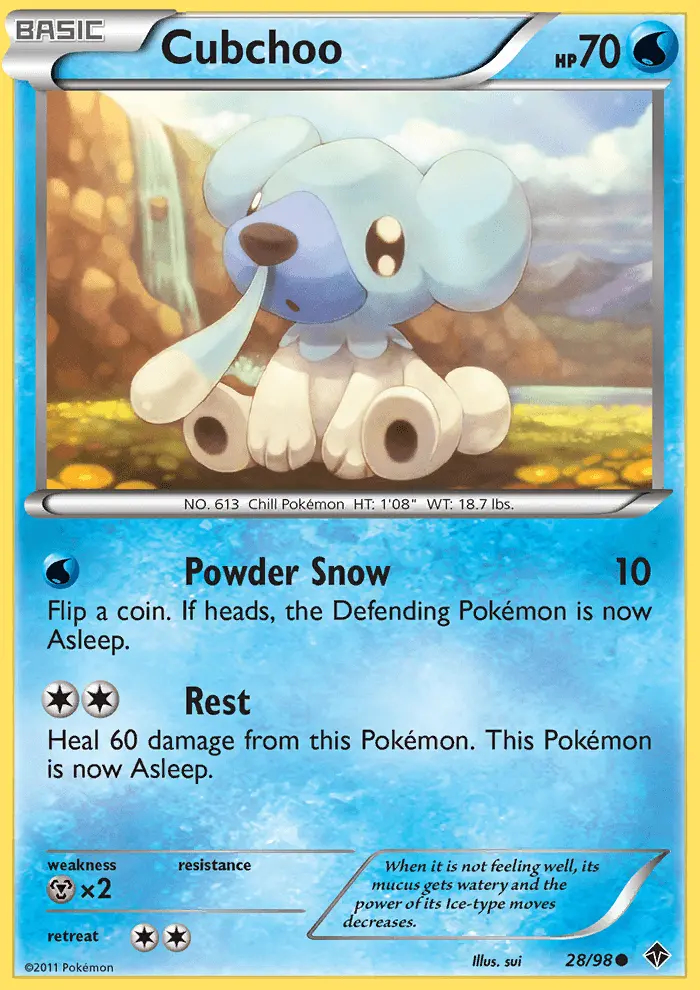 Image of the card Cubchoo