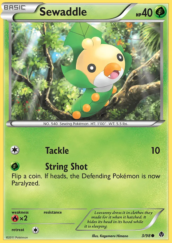 Image of the card Sewaddle
