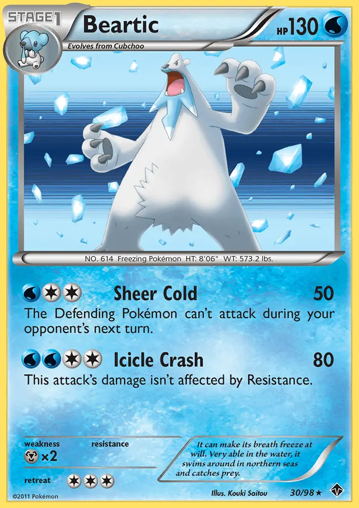 Image of the card Beartic