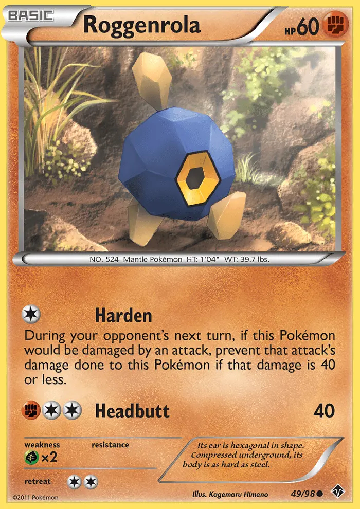 Image of the card Roggenrola
