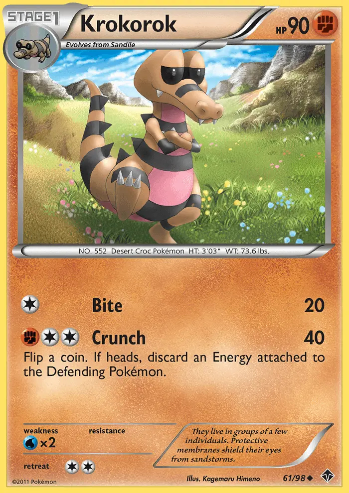 Image of the card Krokorok