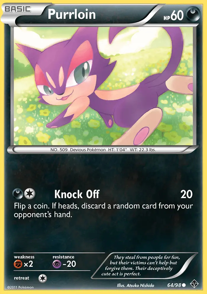 Image of the card Purrloin