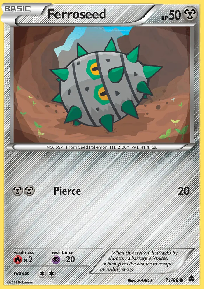 Image of the card Ferroseed