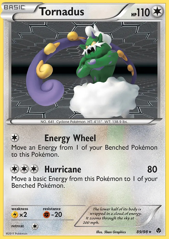 Image of the card Tornadus